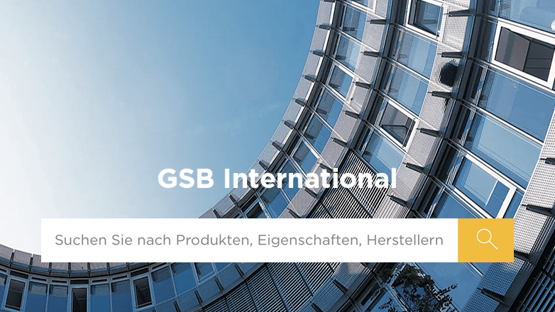GSB International Catalog